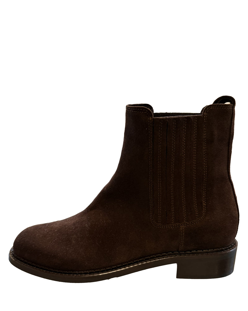 Sierra Bootie | Brunette Suede