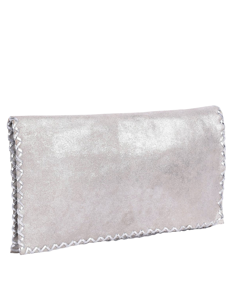 Studio Caleidoscope Bella Clutch in Silver