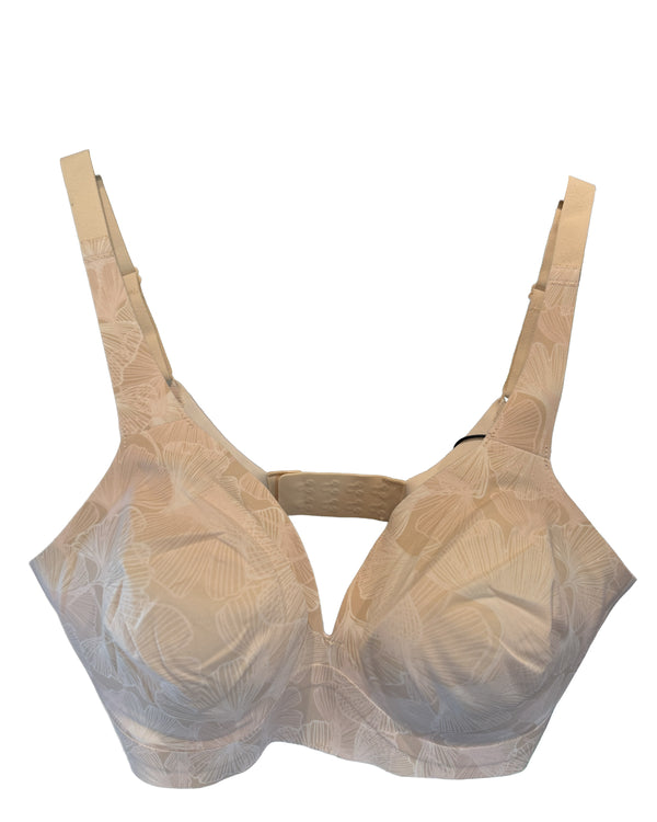 Evelyn & Bobbie Starlette Plunge Bra in Champ Gingko on white background