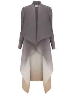 Collare Coat | Storm to Blanc