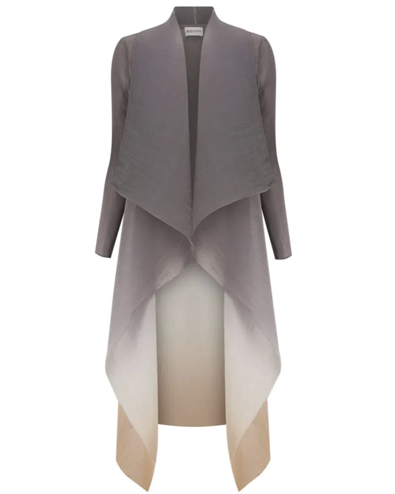 Collare Coat | Storm to Blanc
