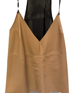 Grenn Pilot Kirby Leather Camisole Toffee well heeled