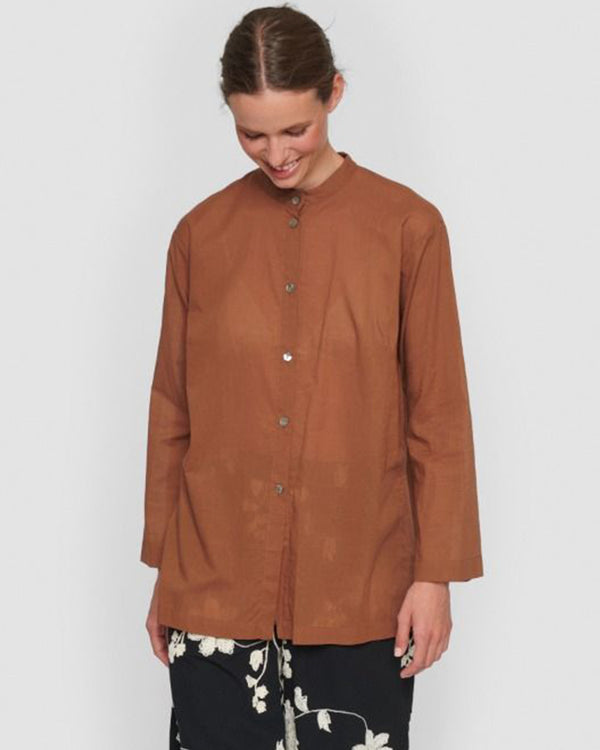 Voile Tunic in Toffee