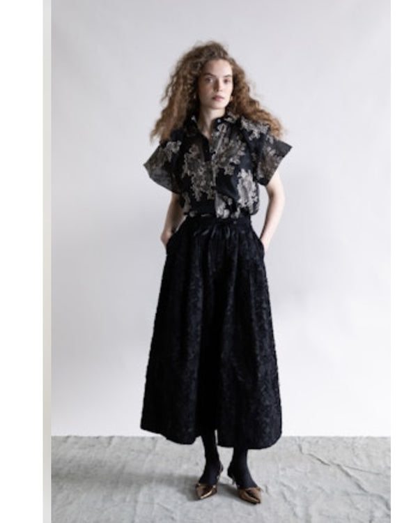 Palazzo Trousers | Black