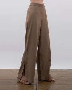 Vance Wide Leg Pant | Jute