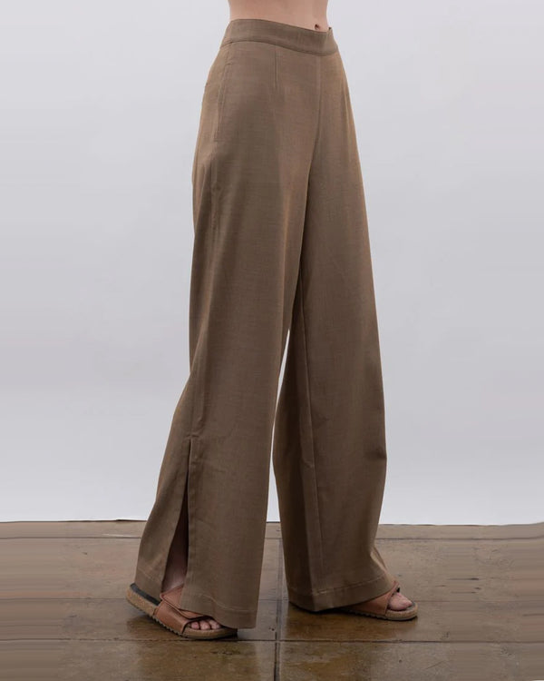 Vance Wide Leg Pant | Jute