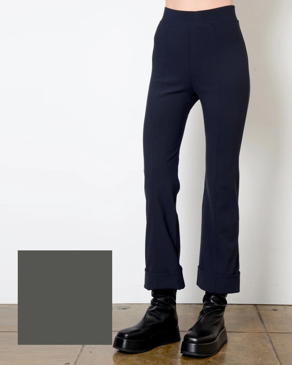 Verdall Cuffed Cropped Flare | Vert