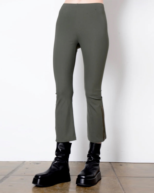 Mitra Cropped Side Zip | Vert