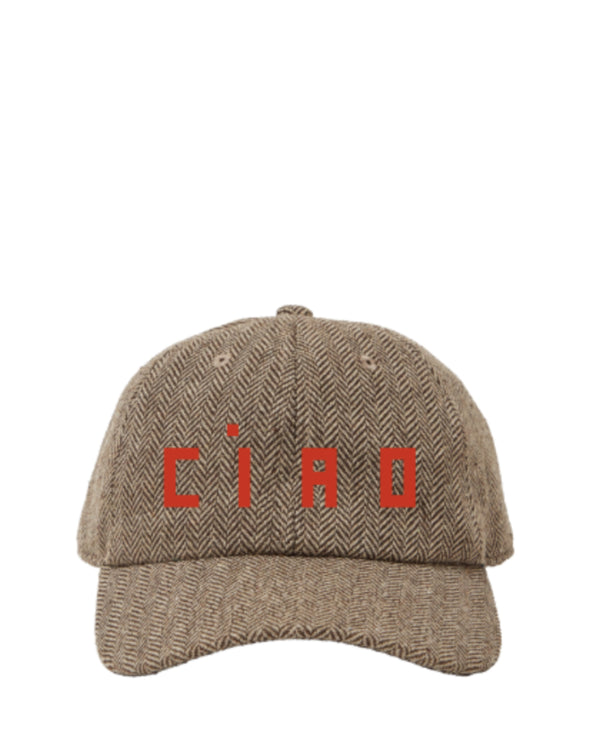 Ciao Wool Baseball Cap | Taupe