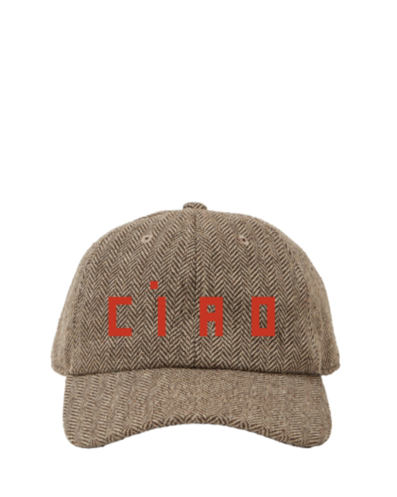 Ciao Wool Baseball Cap | Taupe