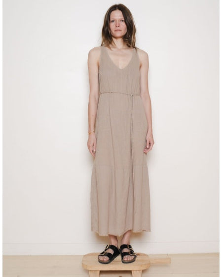 Zahara Maxi Dress | Wheat