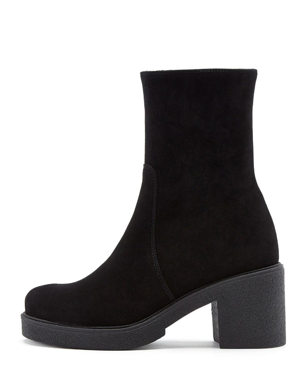 Zed Suede Bootie | Black