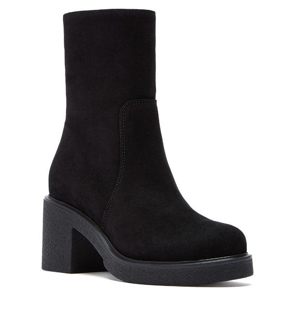 Zed Suede Bootie | Black