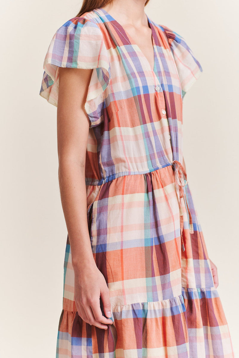 Kristi Dress | Market Plaid