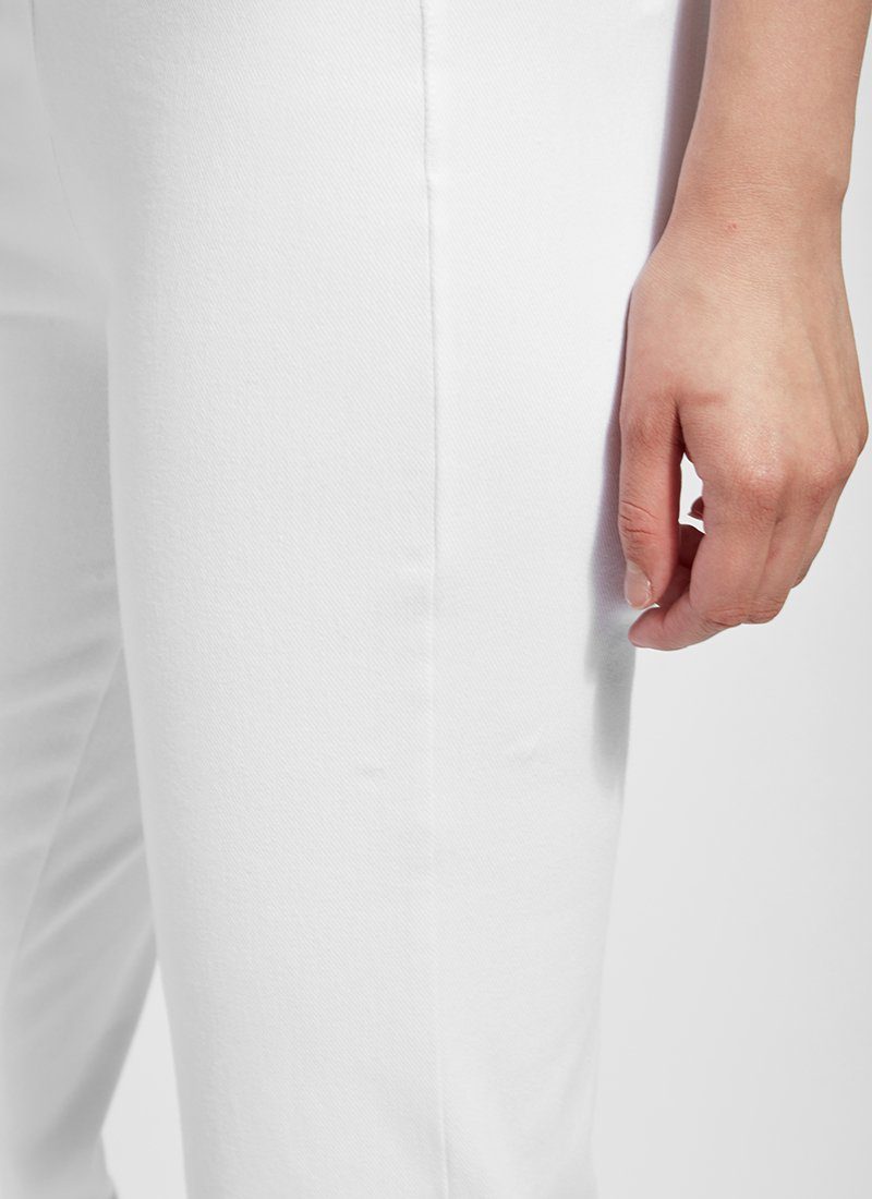 Denim Trouser | White