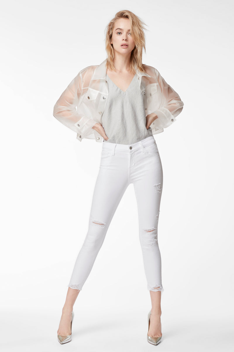 835 Mid Rise Crop Skinny Jean | Zealous