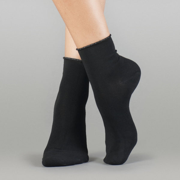 Marcy Rolled Hem Ankle Sock
