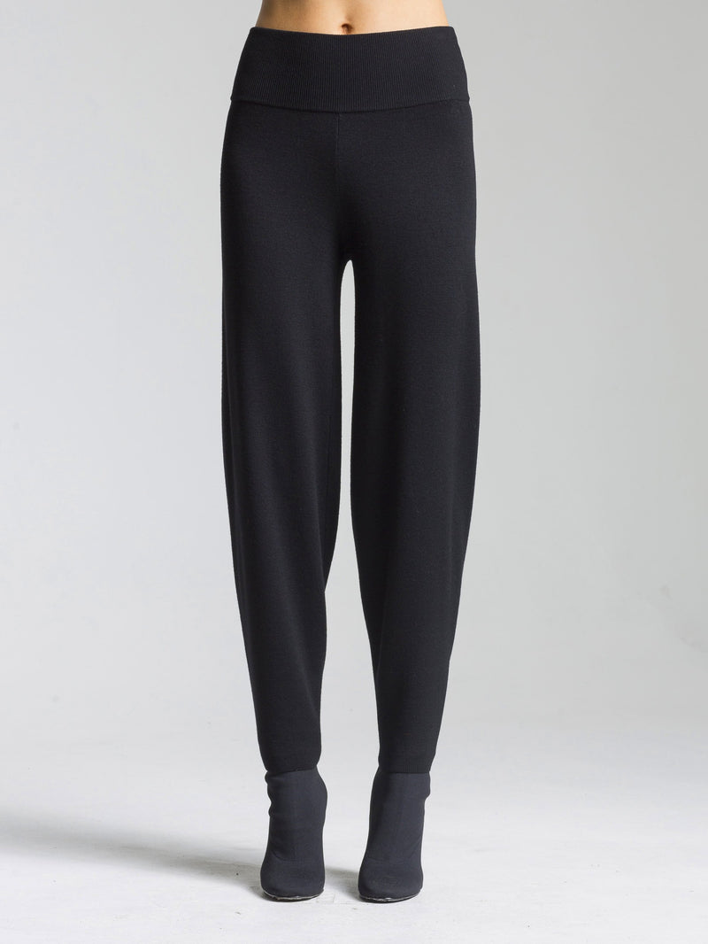 Full Needle Snap Hem Convertible Pant | Black