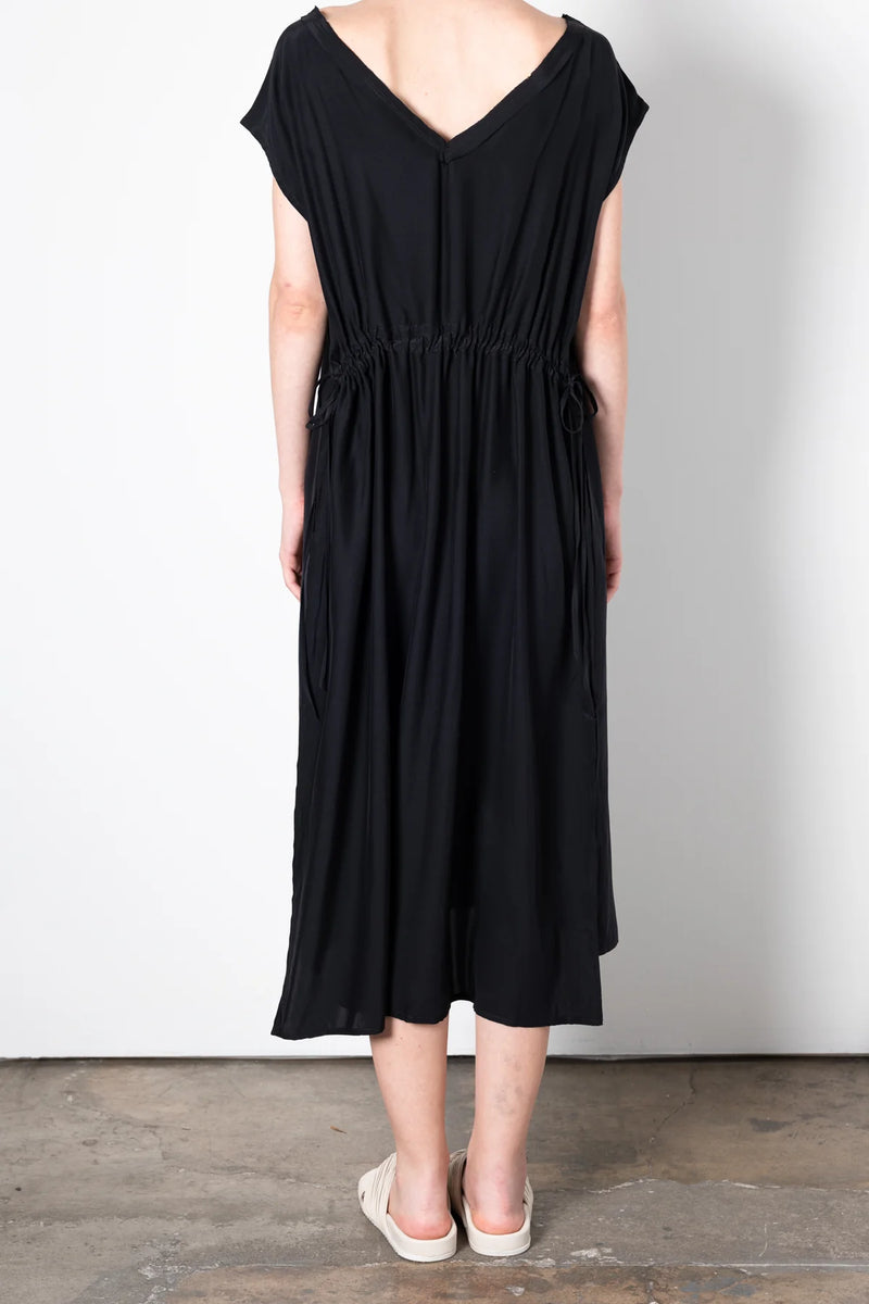 Black Uriela Silk Tee Dress