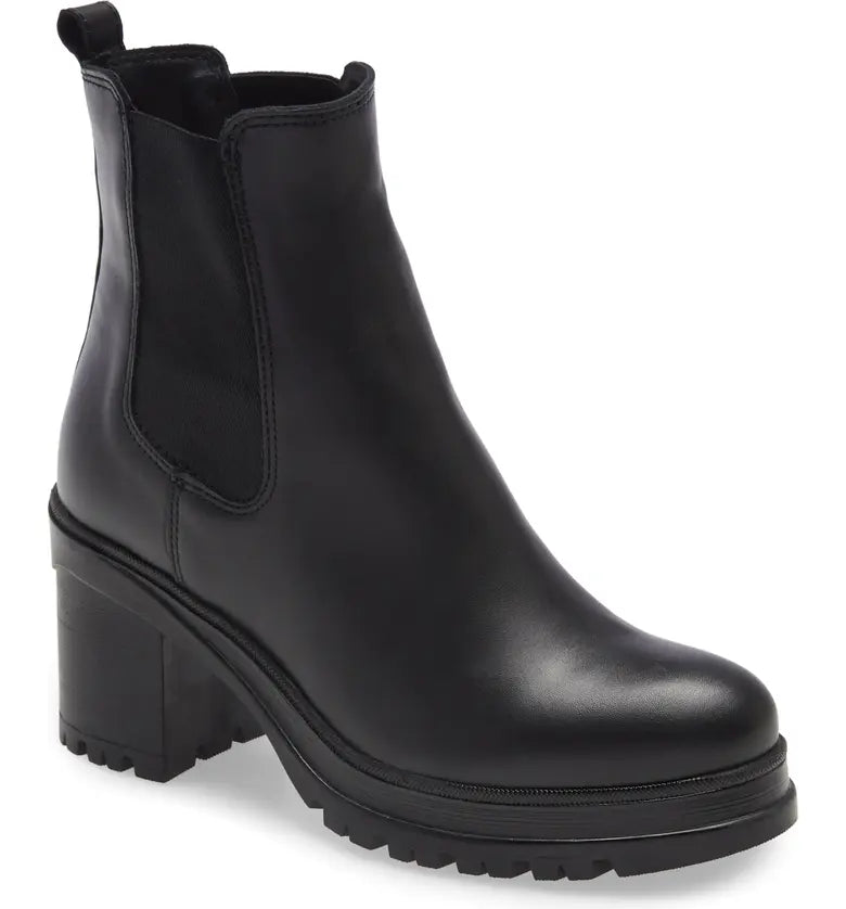 Paxton Weatherproof Bootie | Black Leather