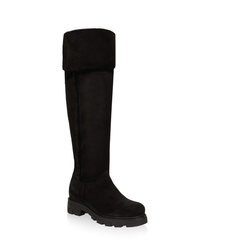 Tamy Shearling Boot | Black