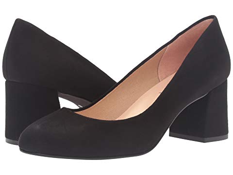 Trance Heel | Black Suede