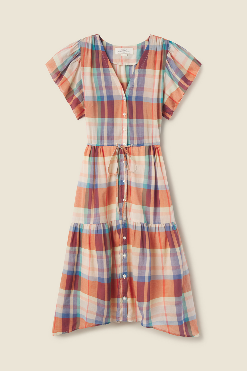 Kristi Dress | Market Plaid