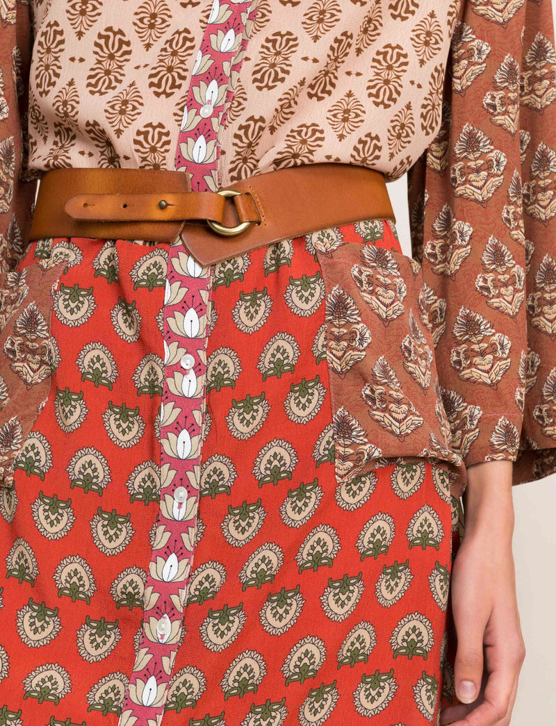 Taille Circle Ring Belt | Faded Almond