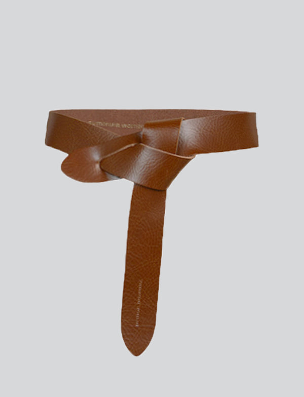 Leather Waist Belt | Chestnut