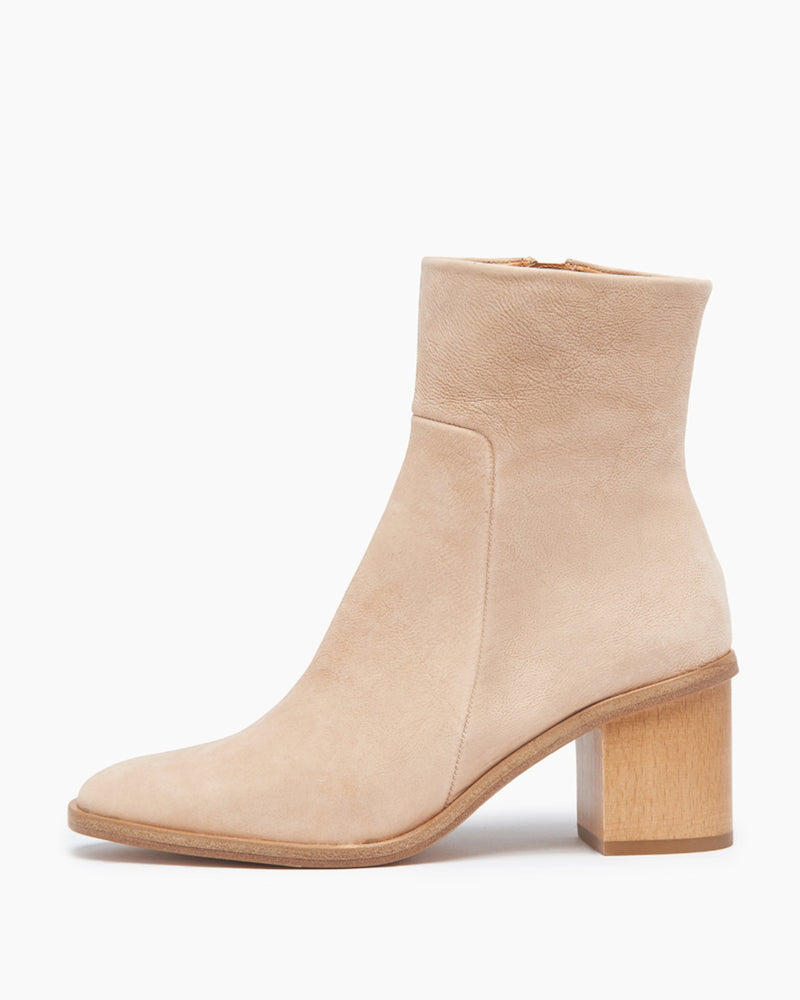 Babe Leather Bootie | Otter Sabia