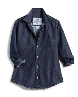 Barry Tailored Button Down | Raw Rinse