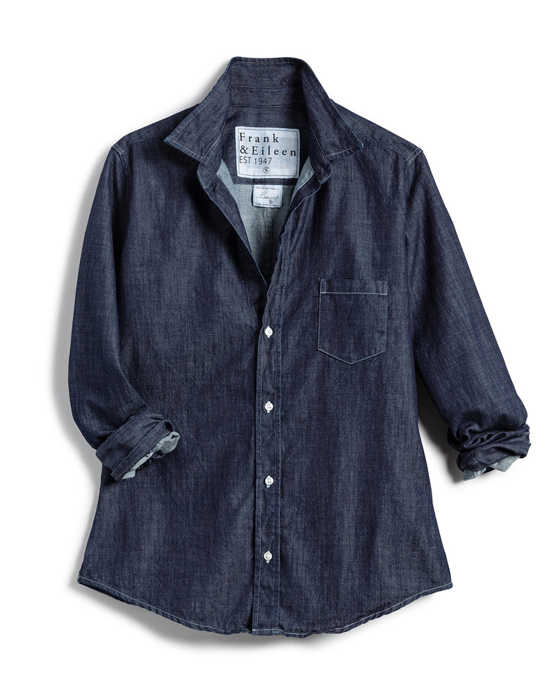 Barry Tailored Button Down | Raw Rinse