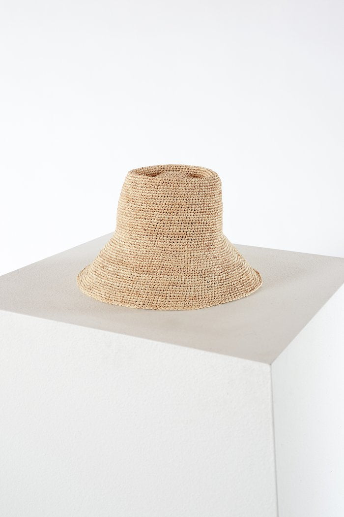 Felix Packable Hat | Natural – Well Heeled