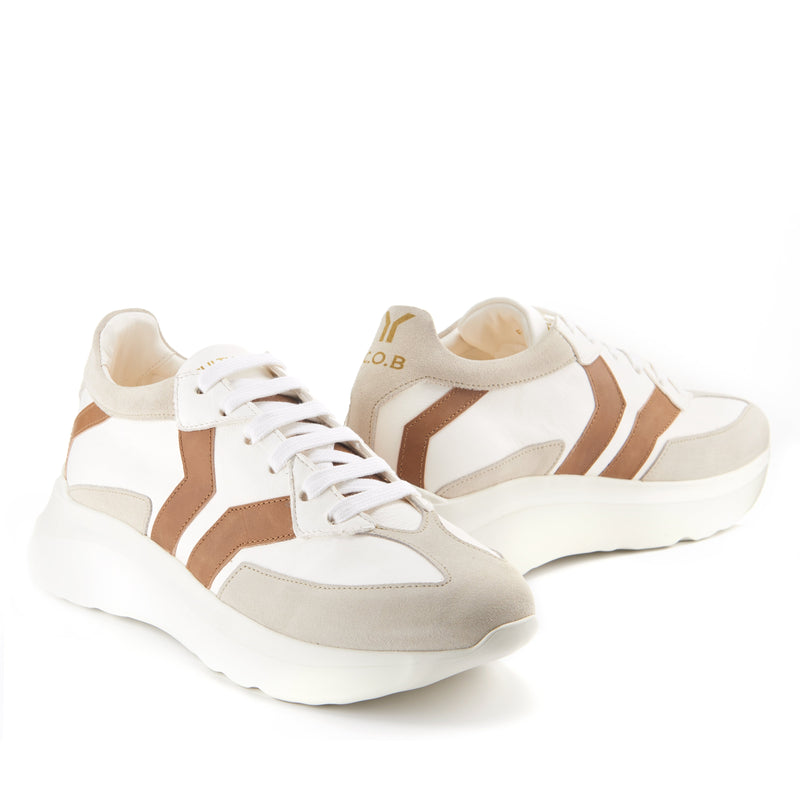 Free Soul Low Tracker Sneaker | White