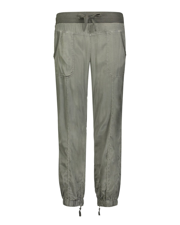 Harmony Cupro Drawstring Pant | Sea Mist