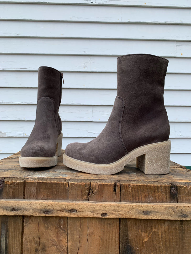 Liddy waterproof deals suede bootie