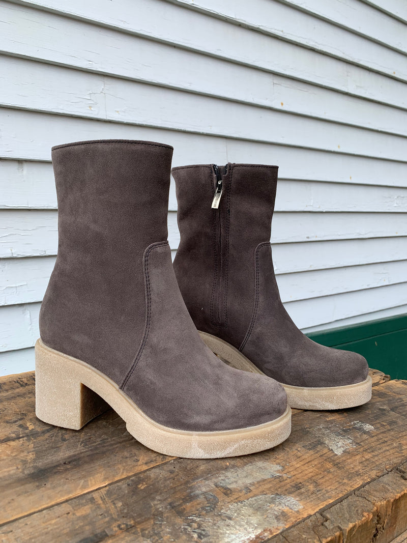 Zed Suede Bootie | London Oiled