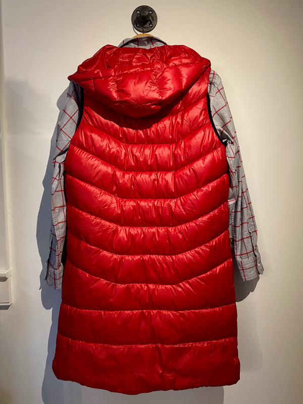 Norman Thin Puffer Vest | Red