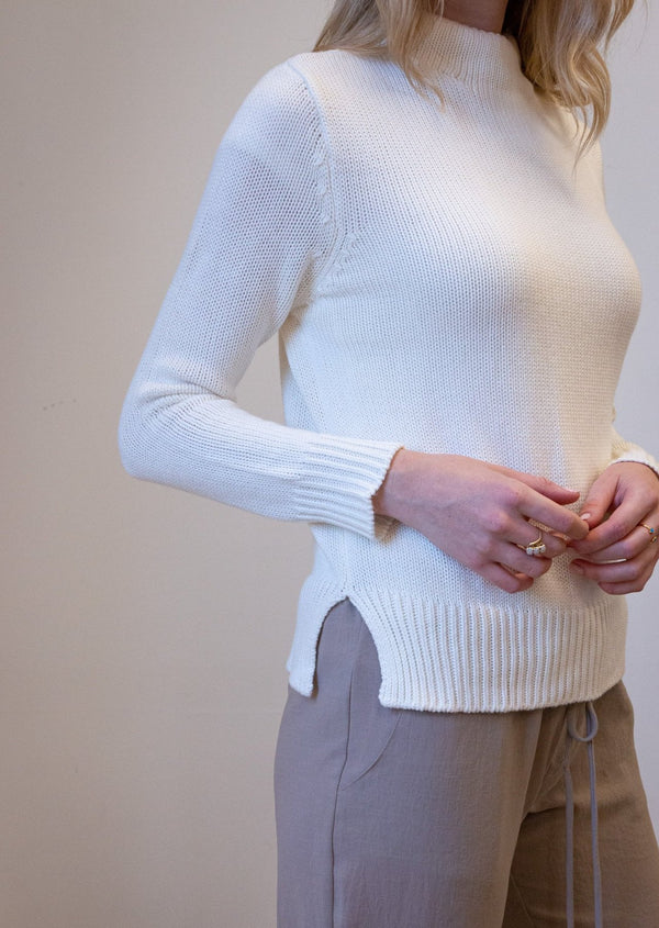 Hayden Perfect Mockneck | Starch