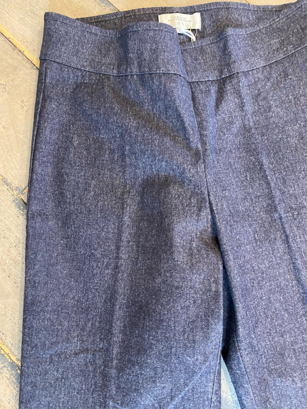 Pars Notch Straight Leg l Melange Denim