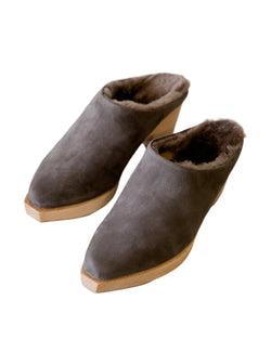 Kera Shearling Lined Clog | Long Beach Fog