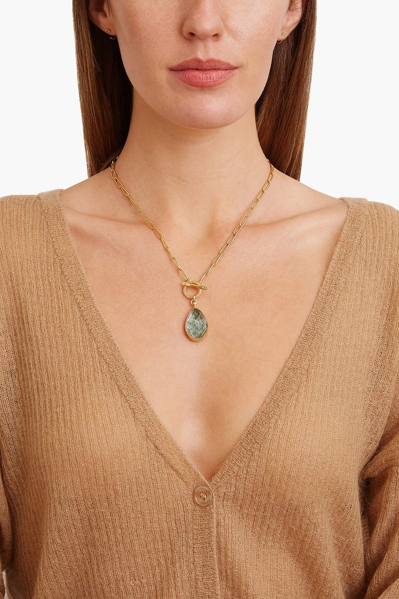 Seraphinite Crystal Necklace