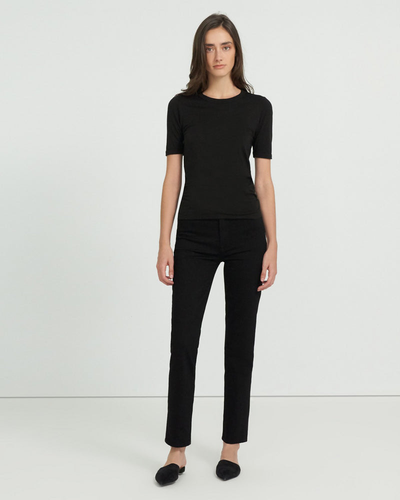 Teagan High Rise Straight Jean | Awniks
