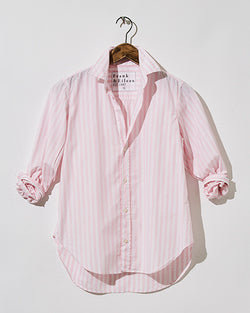 Frank Button Down | Pink & White Stripe
