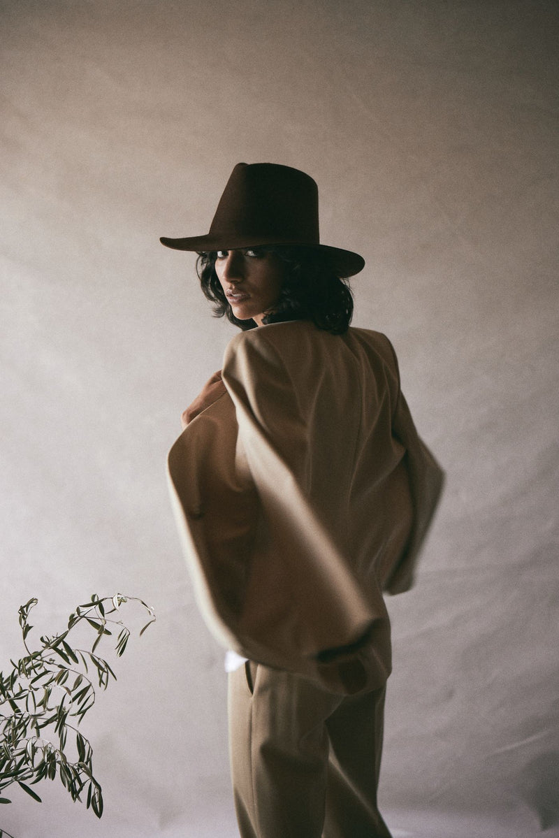 Kit Packable Wool Hat | Oak