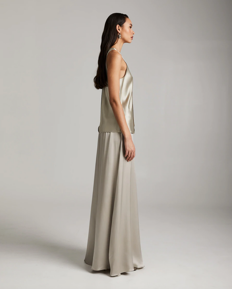 silk dress pants Silk Charmeuse Palazzo Pants