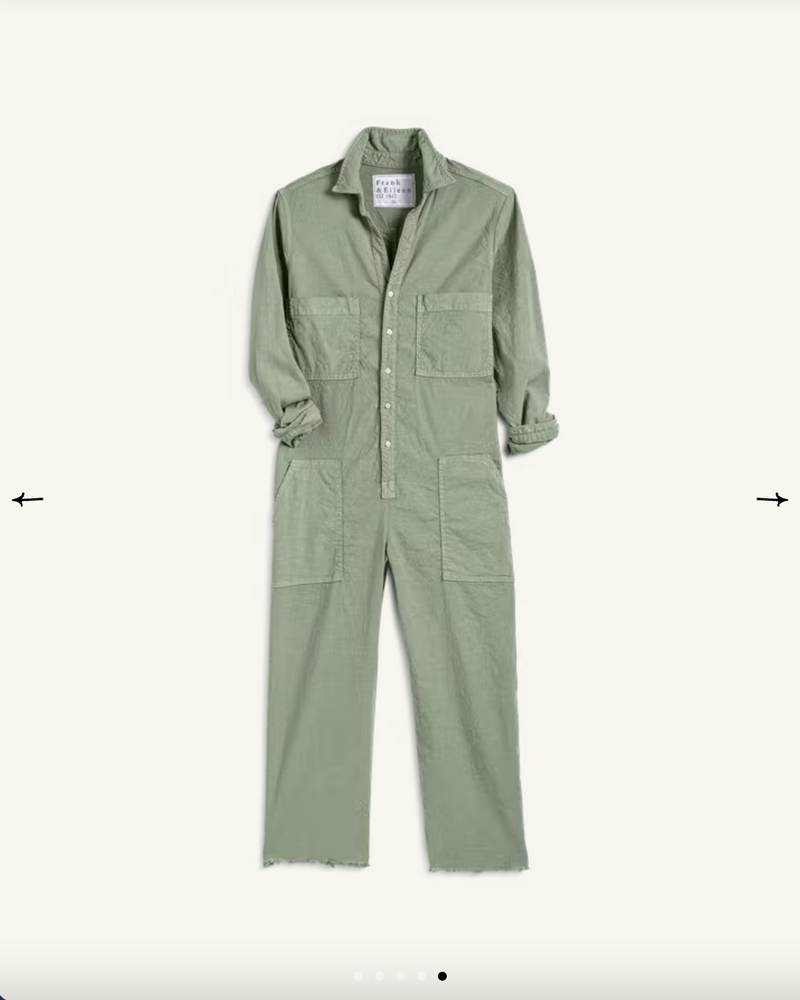 Northern Ireland Linen Playsuit | Sage