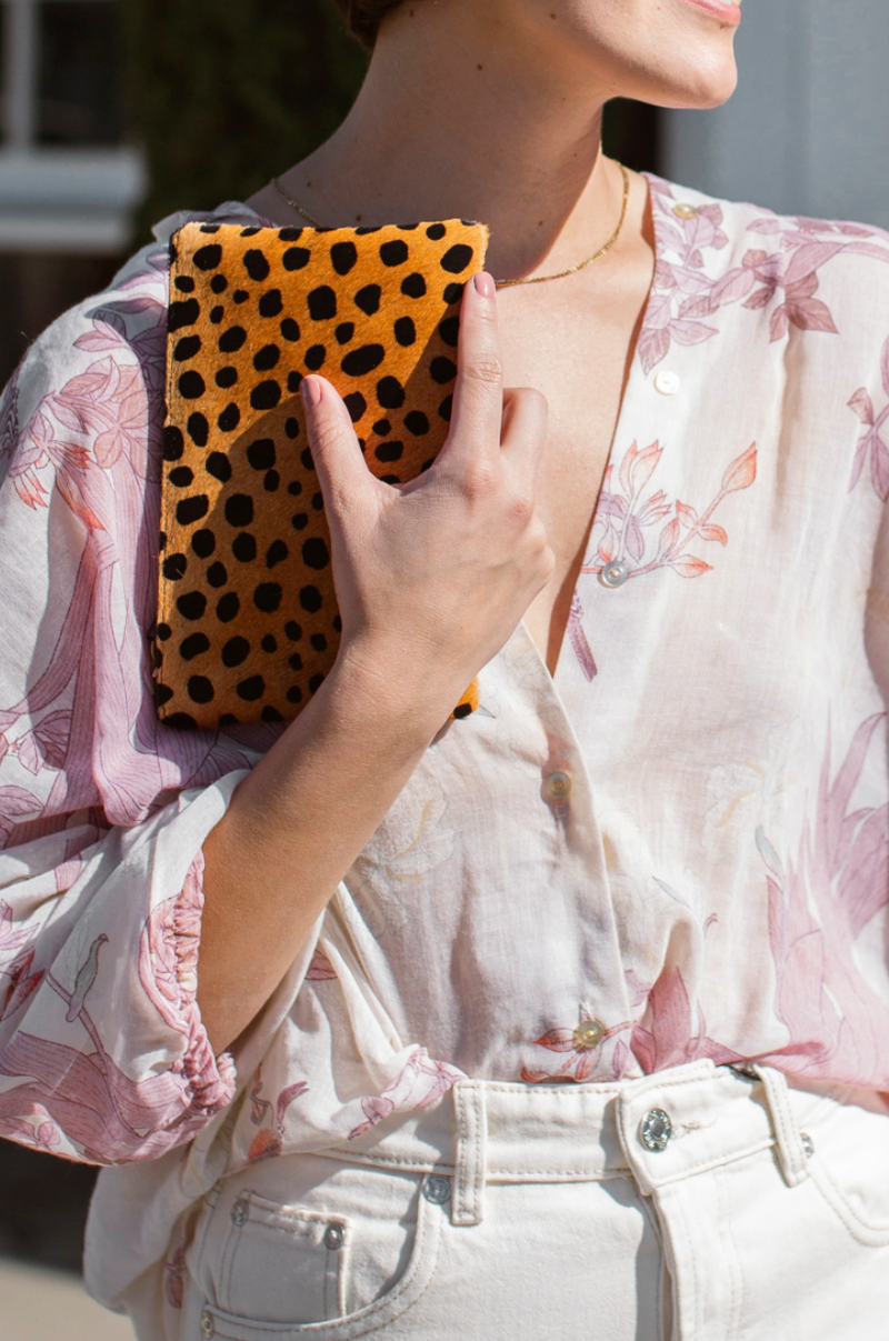 Rebel Mini Clutch | Cheetah