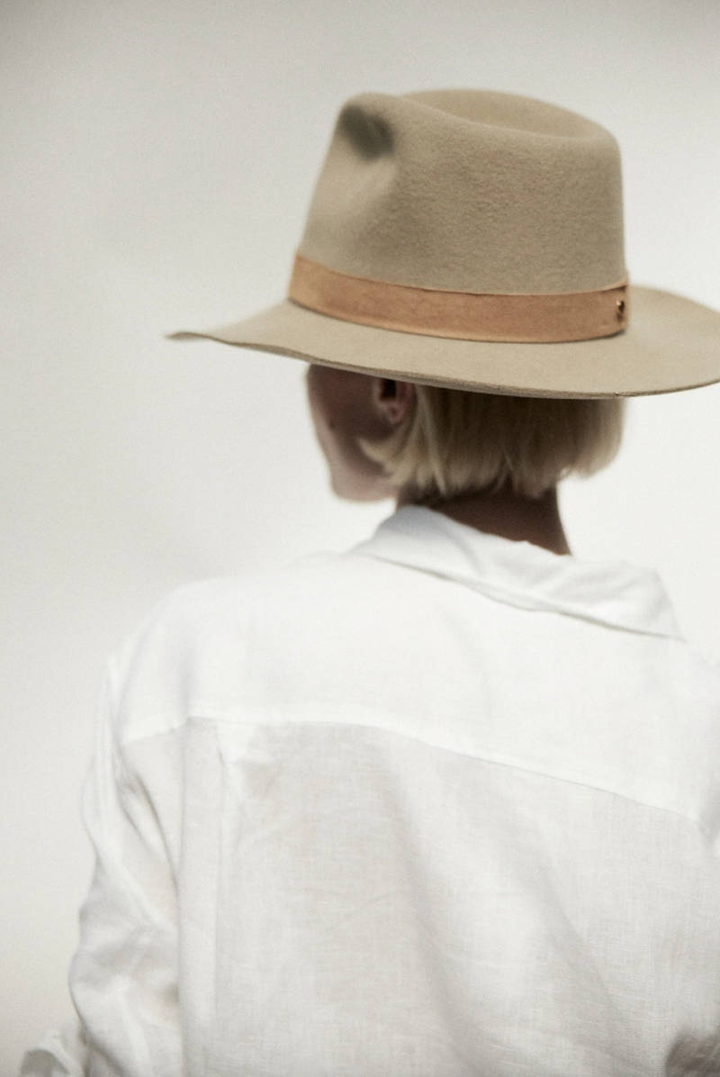 Ross Packable Wool Hat | Clay