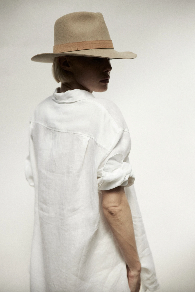 Ross Packable Wool Hat | Clay